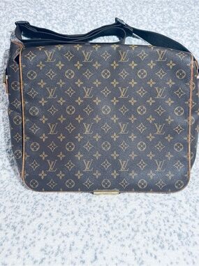 Louis Vuitton Monogram Canvas Messenger in Brown and Tan
